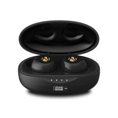 Zebronics Zeb-Sound Bomb Q Pro Truly Wireless Bluetooth Earbuds with IPX7  Water-Resistant, Upto 35 hrs of playtime, Wireless Charging Support, Touch 