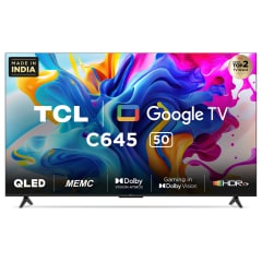 えたろーTCLテレビ50インチ Buy TCL 50 QLED Smart Google TV, 50C645 Online at Best Prices in