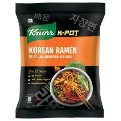 Buy Knorr K-Pot Spicy Jjajangmyeon Veg Meal Korean Ramen 110 g