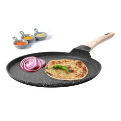Tortilla Pan CAROTE 28cm Granite Non-Stick Tawa PFOA Free Roti