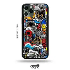 Buy Tweakymod Printed Funky Back Cover For Iphone 11 Pro Online at
