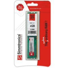 Buy Simmtronics 4GB DDR3 Desktop RAM 1333 MHz (PC 10600