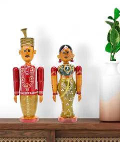 Adilakshmi Toys Etikoppaka Handicraft Wooden Pelliset (Big, Multicolor)