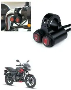 Buy Qiisx 12V Handlebar Motorcycle Double Control Switch 7/8