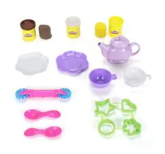 Buy Playdoh Tea for Two Playset for Kids Years and Up with Non - Main Image