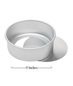 Buy Rinkle Trendz Aluminium Round Cake Mould Detachable Base