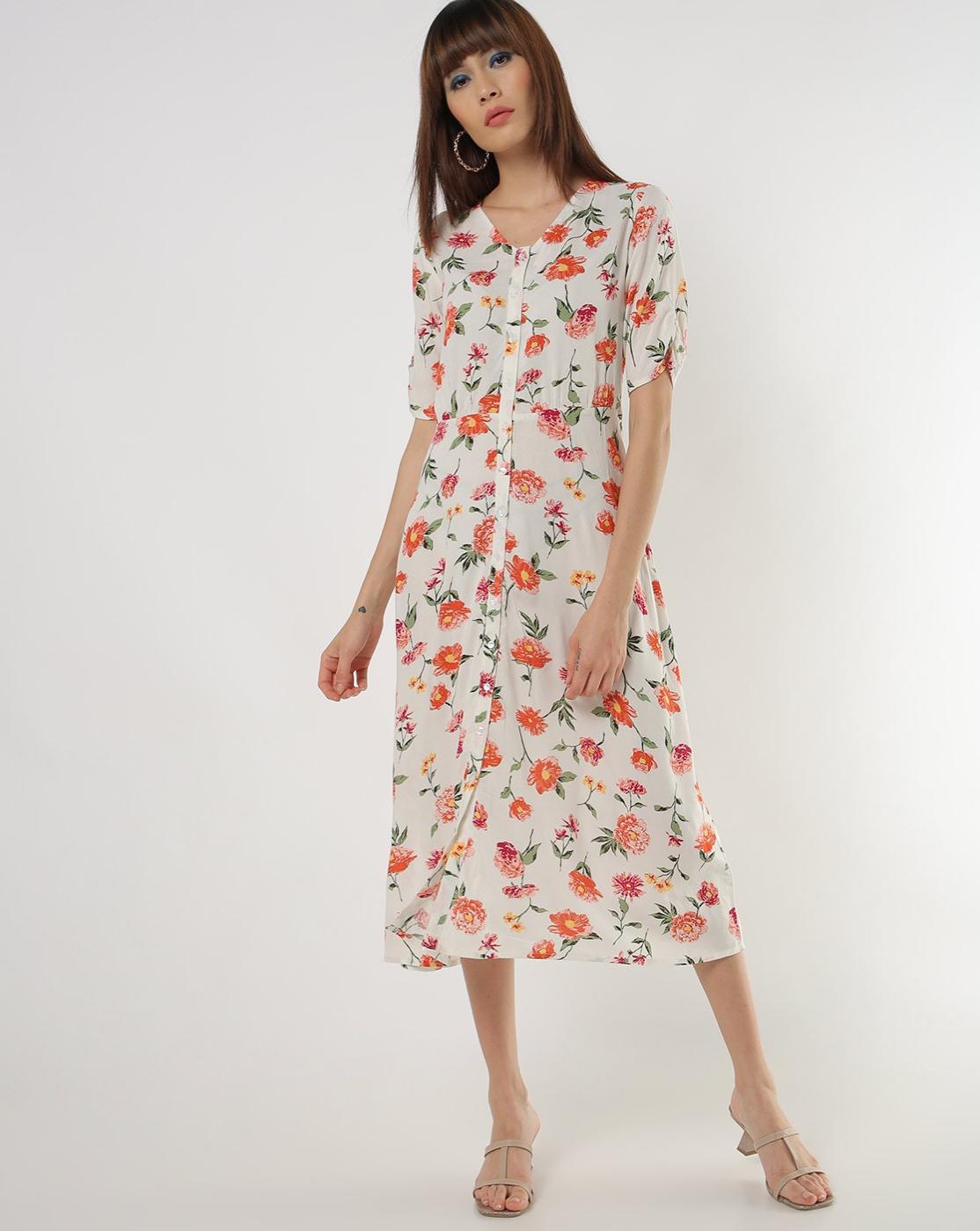 Button down a line dress Clearance