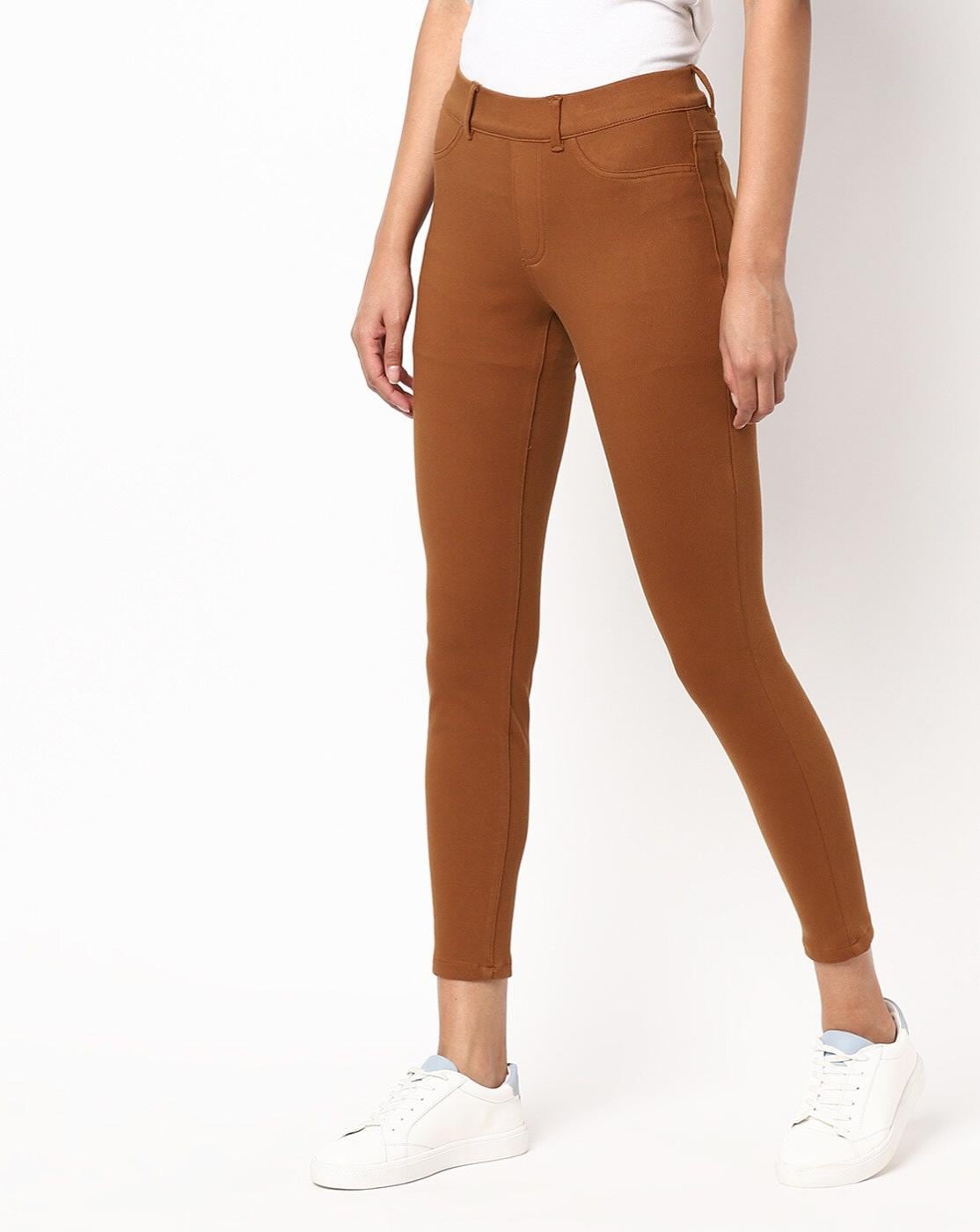 elasticated jeggings