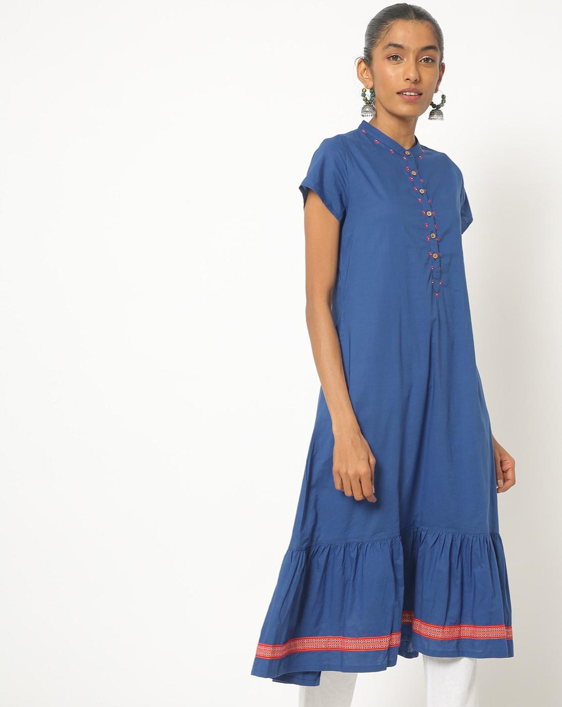 flared hem kurta