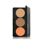 Star's Cosmetics 3 Colors Face Makeup Corrector Palette Concealer for Under Eye Dark Circles, Correct Imperfections, Acne & Blemishes (Medium, Dark, Orange) 15gm