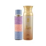 Maryaj Deuce Femme EDP Floral Fruity Perfume And Ajmal Wisal Deodorant Floral Musky Fragrance 300 ml