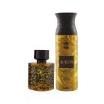 Maryaj Wild Speed EDP Citrus Spicy Perfume And Ajmal Aurum Femme Deodorant Fruity Floral Fragrance 300 ml