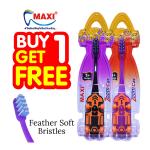 Maxi Zoom Car Junior Toothbrush (Buy 1 Get 1 Free)