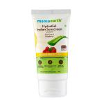 Mamaearth hydragel Indian sunscreen gel Aloe Vera and Raspberry 50 gm