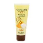 Odeon Turmeric & Yogurt Face And Body Scrub, Tube 100 ml