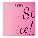 Sery Face Make Up Palette, 3 In 1 Highlighter, Contour, Blush - Sugalacious 18 gm