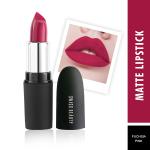 Swiss Beauty Pure Matte Lipstick - (Fuchsia Pink) 3.8 gm