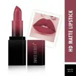 Swiss Beauty HD Matte Lipstick - (Mauve Blush) 3.5 gm