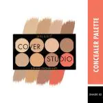 Swiss Beauty Cover Studio Ultra Base Concealer Palette - (Shade-2) 19 gm