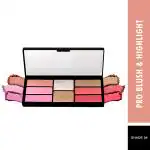 Swiss Beauty Blusher Pro Blush & Highlighter - (Shade-4) 15 gm