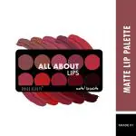 Swiss Beauty All About Lips Matte Lip Palette - (Shade-01) 12gm (N)