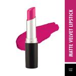 Swiss Beauty Smooth Velvet Matte Lipstick - (Lush Pink) 3.2 gm