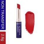 Fashion Colour Non - Transfer Matt Waterproof Lipstick, 7 Lotus Red 2.6 gm