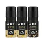 Axe Gold Temptation (2 Units) And Dark Temptation Long Lasting Deodorant Bodyspray (1 Unit) Combo Pack For Men 450 ml