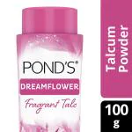Pond's Dreamflower Fragrant Talcum Powder, Pink Lily 100 gm