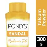 Pond's Sandal Radiance Talcum Powder, Natural Sunscreen 300 gm