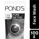 Pond's Pure Detox Anti - Pollution Purity Face Wash With Activated Charcoal 100 gm
