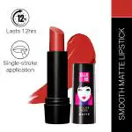 Elle 18 Colour Pop Matte Lipstick, R32, Rockstar Red 4.3gm