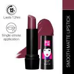 Elle 18 Colour Pop Matte Lipstick, W14, Berry Tea 4.3gm