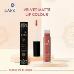 Lafz Transfer Proof & Smudge Proof Velvet Matte Lip Colour, Peach Cream 5.5 ml