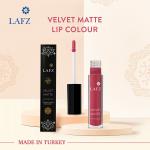 Lafz Transfer Proof & Smudge Proof Velvet Matte Lip Colour, Rose Blossom 5.5 ml