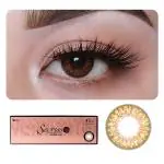 O-Lens Secriss 1Day Coloured Contact Lenses - Natural Brown ( 0.00 ) 1's