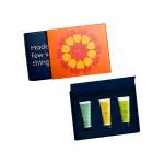 Arata Natural Mini Face Revitalizing Gift Box with Face Wash (50 Ml), Face Serum Cream (50 Ml), Face Serum Gel (50 Ml) 150 ml