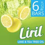 Liril Lime & Tea Tree Oil Soap (Pack of 6) 750 gm