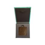 DISGUISE Satin Smooth Eyeshadow Squares, Frosted Taupe Cacao 211 4.5 gm