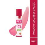 Myglamm Super Foods Color Pop Lip Balm 12Hr Moisturise-Berry SPF20 4.6gm