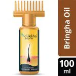 Indulekha Bringha Oil, Reduces Hair Fall and Grows New Hair, 100% Ayurvedic Oil 100 ml
