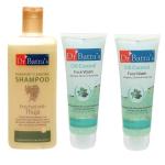 Dr Batra's Dandruff Cleansing Shampoo - Thuja 200 ml + Oil Control Face Wash (Pack of 2 x 200 ml)