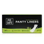 Pee Safe Infused with Aloe Vera Panty Liners 50's (N)