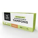 Pee Safe Organic Cotton Tampon (Regular, pack of 16) 1's