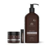 The Man Company Winter Care Regime Combo with Body Lotion, Daily Moisturising Cream & Lightning Lip Balm 350 gm