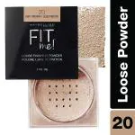 Maybelline New York Fit me Loose Finishing Powder,20 Light Medium 20 gm
