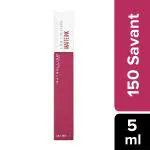 Maybelline New York Super Stay Matte Ink Liquid Lipstick x Pinks Edition, 150 Savant 5 ml