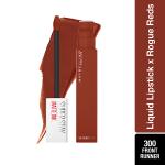 Maybelline New York Super Stay Matte Ink Liquid Lipstick x Rogue Reds, 305 Unconventional 5 ml
