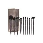 ALLURE Professional Makeup Brush Set with makeup brushes bag (Pack of 10) 1's