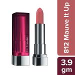 Maybelline New York Color Sensational Creamy Matte Lipstick, 812 Mauve It Up 1's